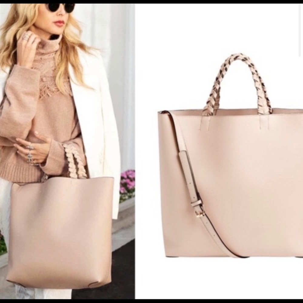 Rachel zoe blush pink bag